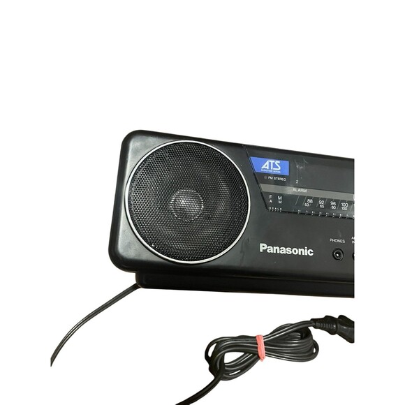 Tested & Working PANASONIC RC-X210 AM/FM STEREO BOOMBOX RADIO ALARM CLOCK - Picture 4 of 11